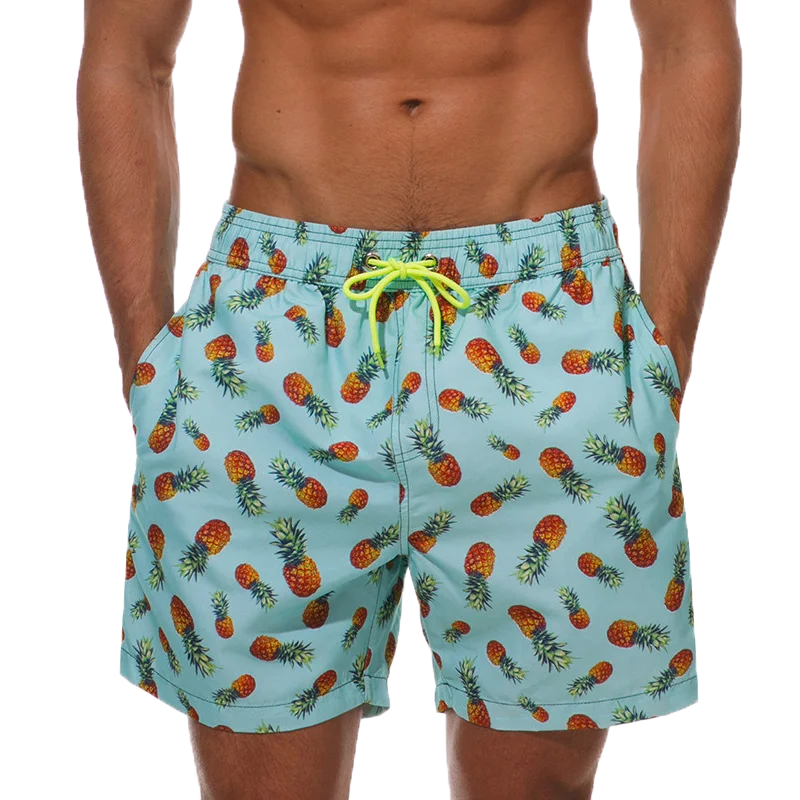 Albert | Bold Star-Striped Beach Shorts