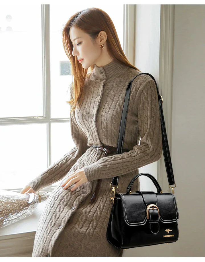 Sandra |  luxurious mini bag with classic clasp