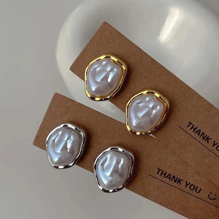 Lustre Pearl Studs