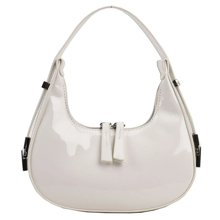 bella | vintage half-moon shoulder bag