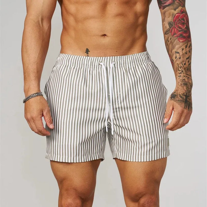 Ali | Stylish Striped Swim Shorts