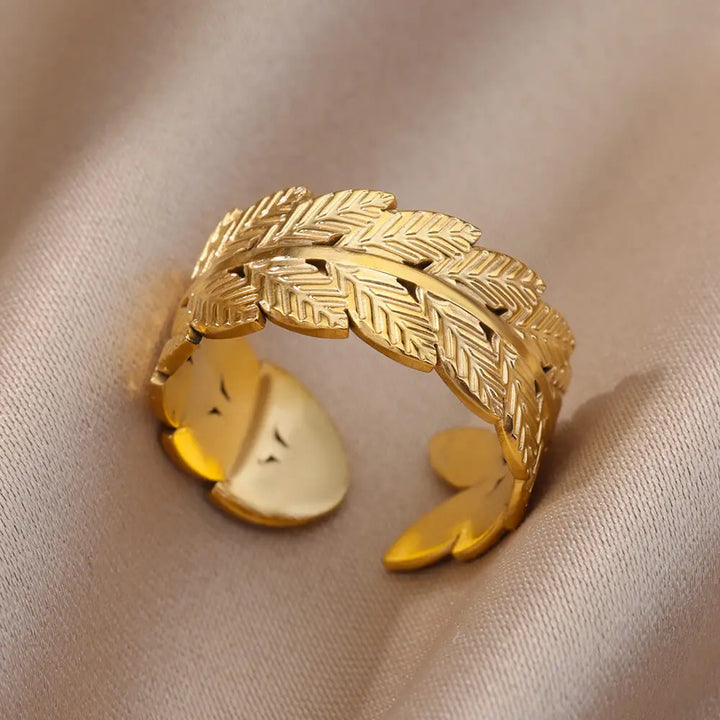 Roestvrij Stalen Ringen Voor Vrouwen 2024 Trend Nieuw In Goud Kleur Ring Femme Bruidspaar Sieraden Gratis Verzending Item Anillos Mujer