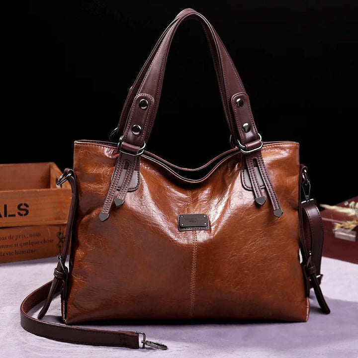 Aralyn | Refined Soft Leather Tote Bag