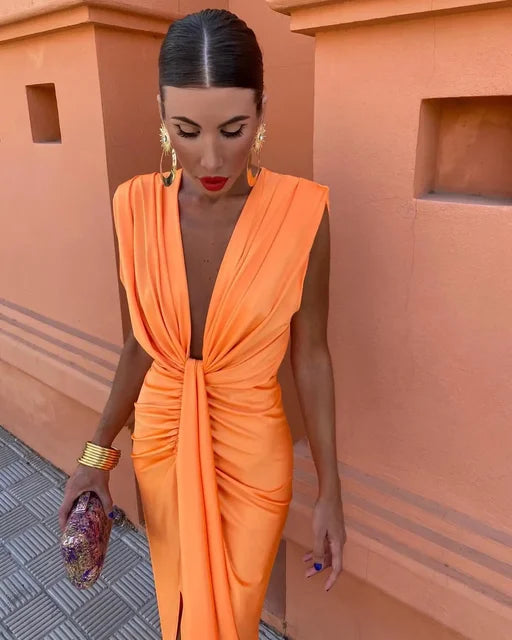 Charlotte | Elegant Pleated Dress