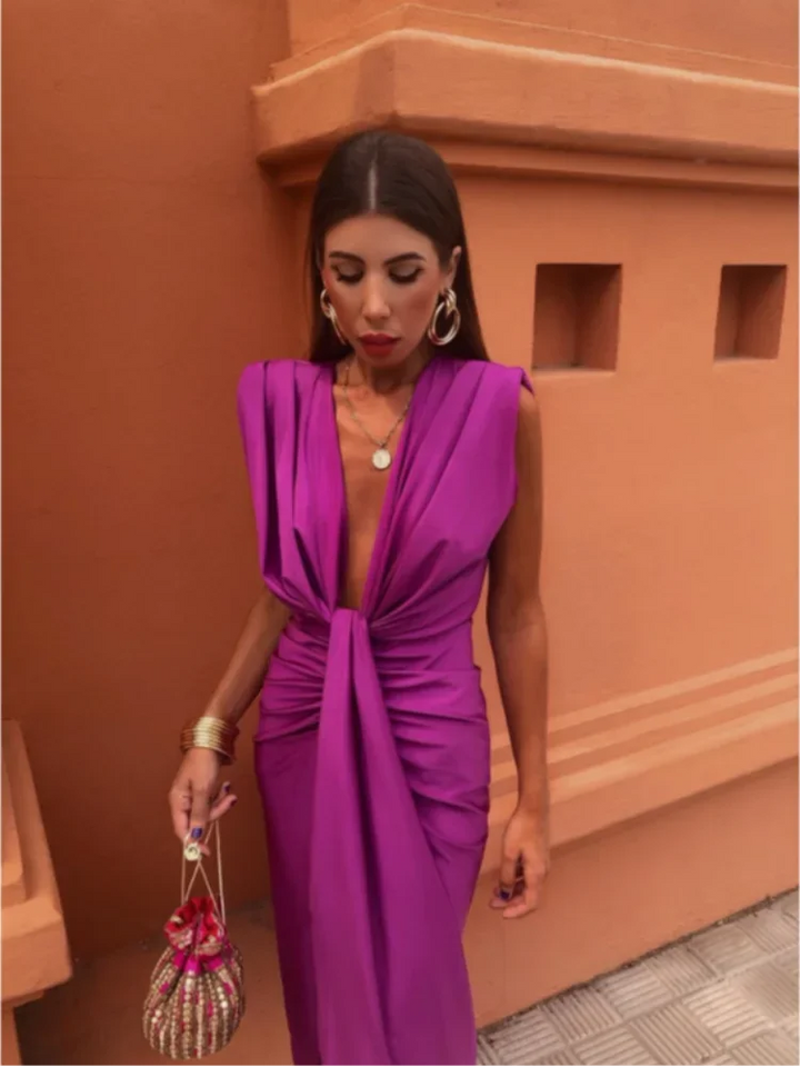 Charlotte | Elegant Pleated Dress