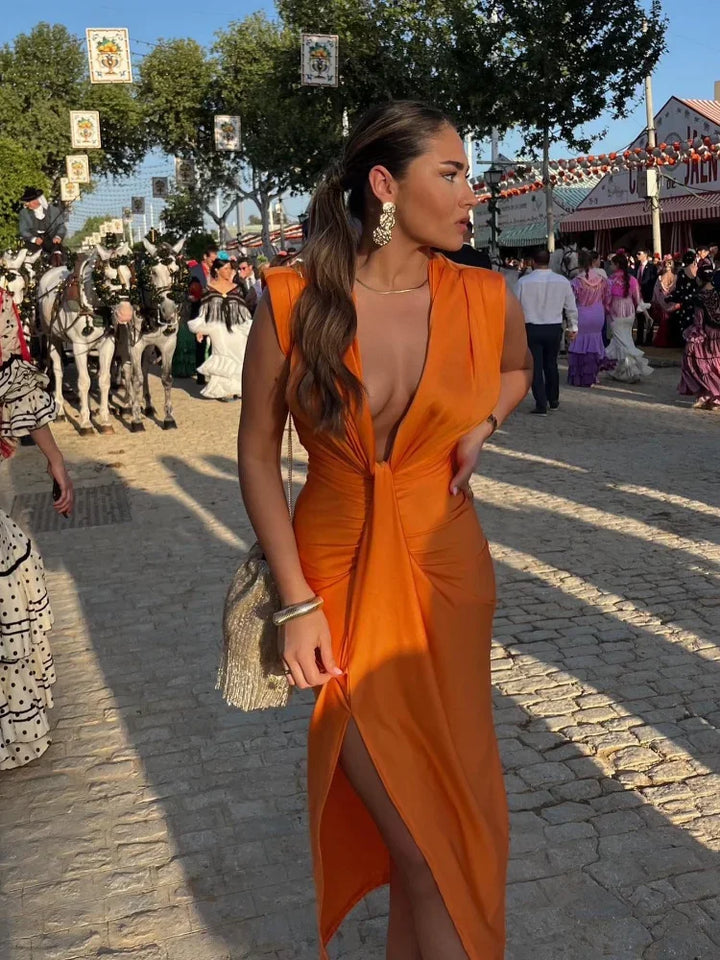 Charlotte | Elegant Pleated Dress