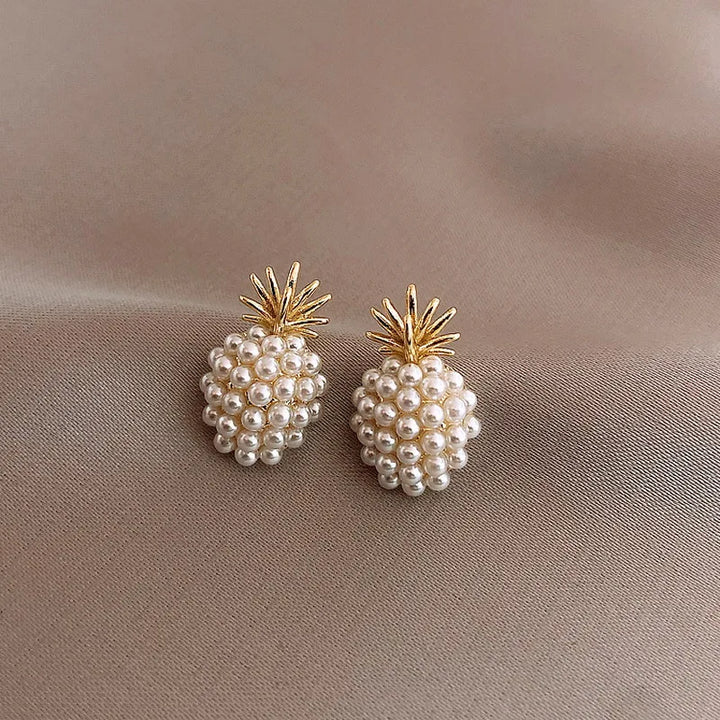 Lustre Cluster Earrings