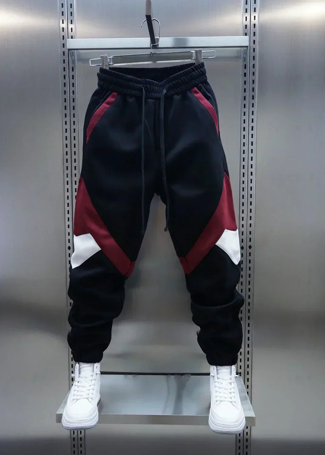 Caleb | Stylish Sporty Panel Joggers