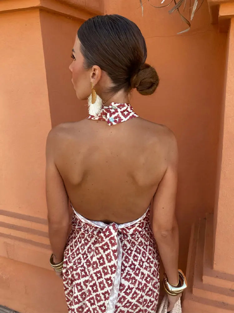 Mickay | Elegant Off-the-Shoulder Midi Dress with Ruching