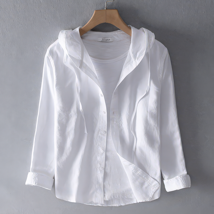 CHARLOTTE | Luxurious Hoodie-Blouse
