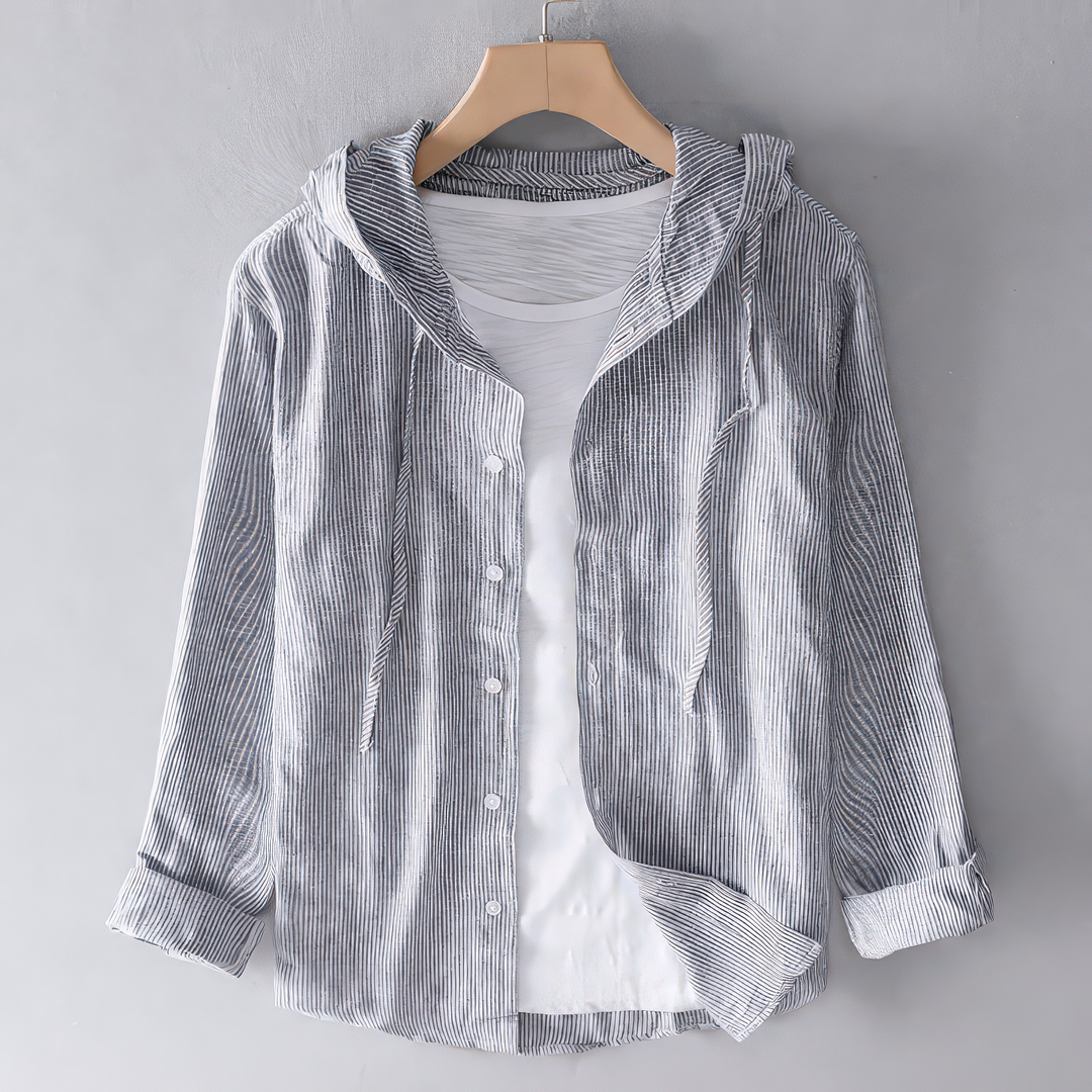CHARLOTTE | Luxurious Hoodie-Blouse