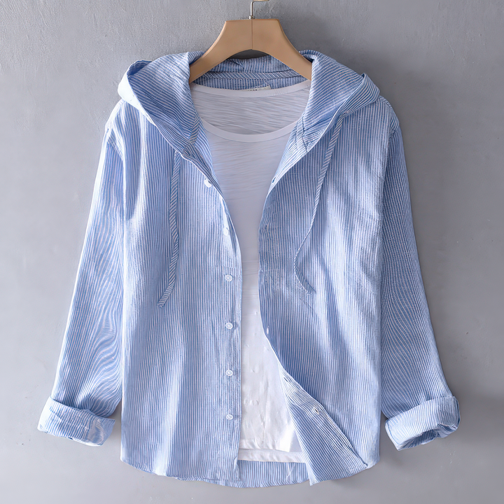 CHARLOTTE | Luxurious Hoodie-Blouse