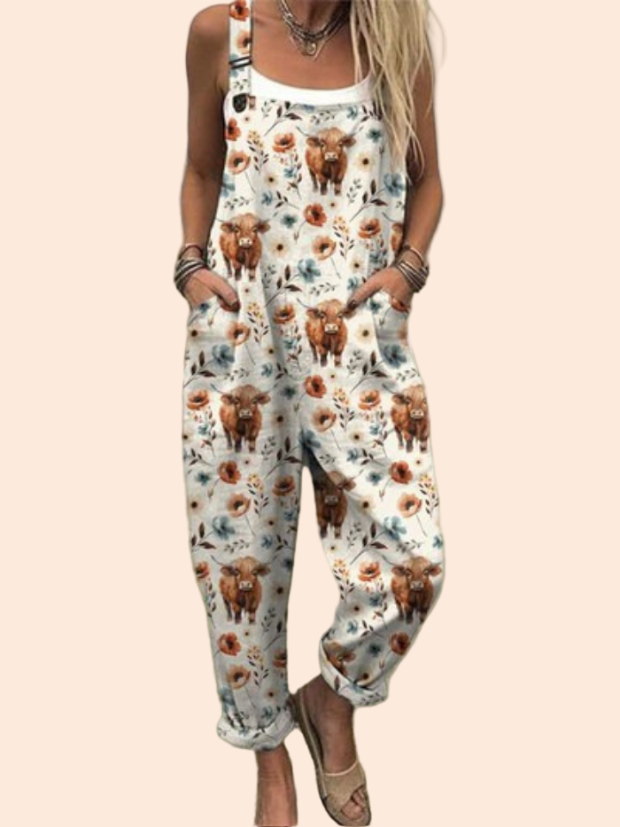 Melany | Vintage Spring Jumpsuit