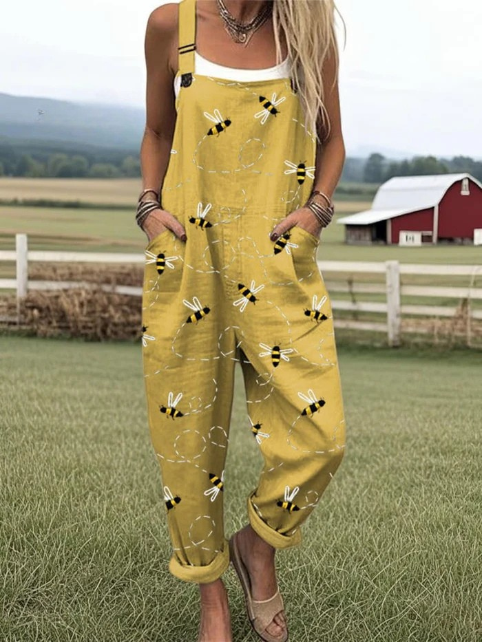 Zerva | Vintage Spring Jumpsuit