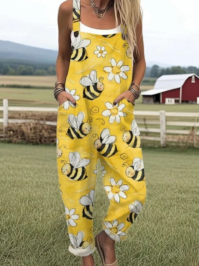 Zerva | Vintage Spring Jumpsuit