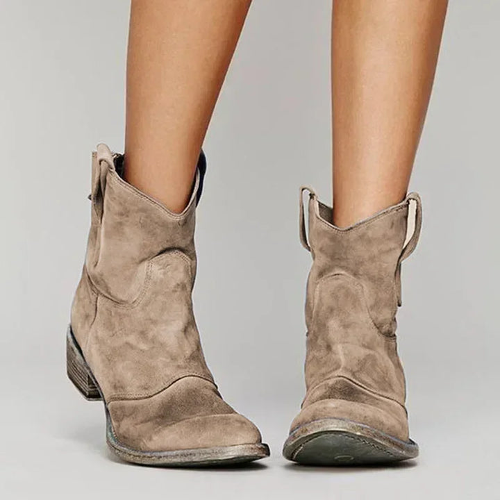 Jane | Vintage Cowboy Ankle Boots for women
