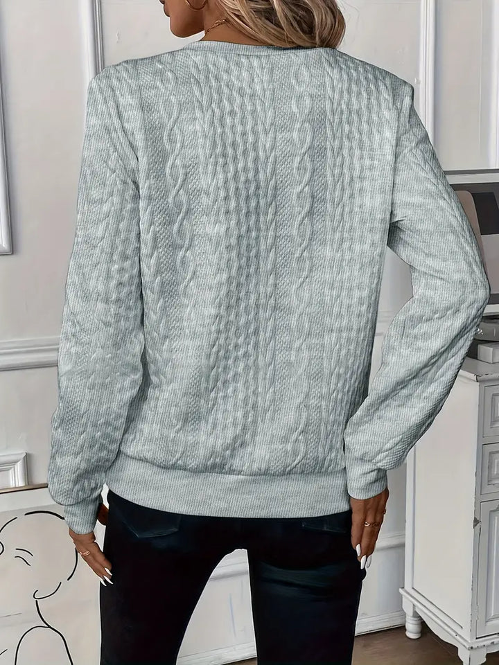 Karoline | Elegant And Comfortable Zip-Up Sweater