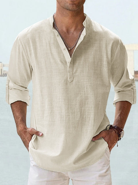 Aiden | Breathable Linen Shirt