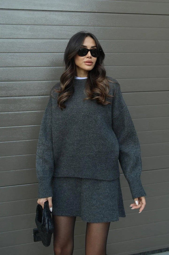 NEVA | 2-piece set (Sweater + Skirt)