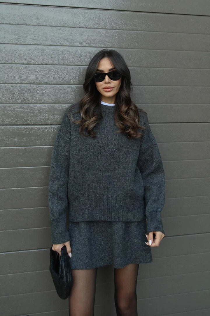 NEVA | 2-piece set (Sweater + Skirt)