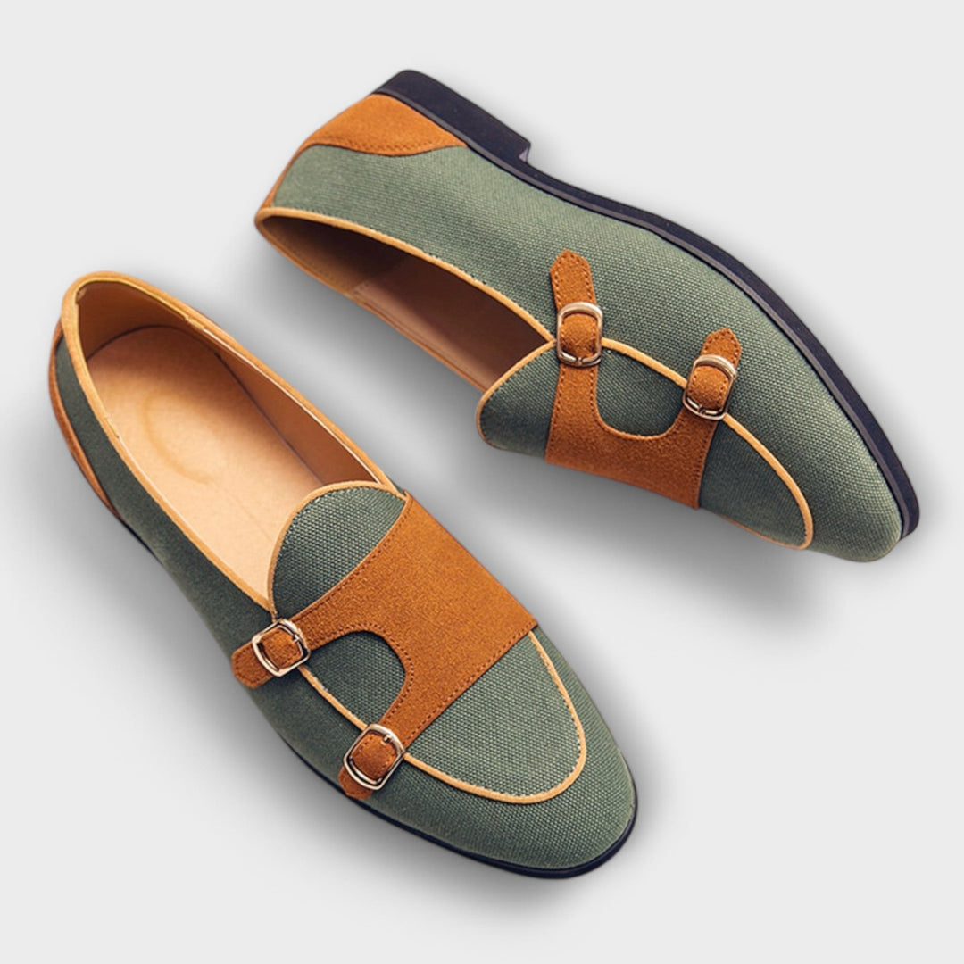 Jonah | Stylish Two-Tone Loafers