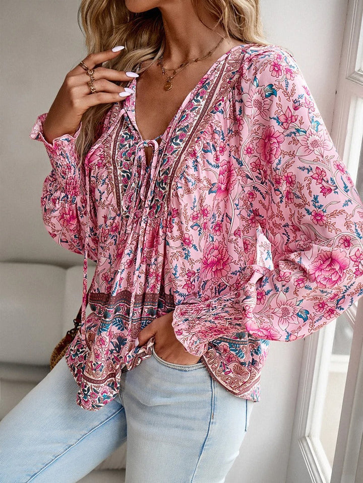 Beverly | Summer Floral Top