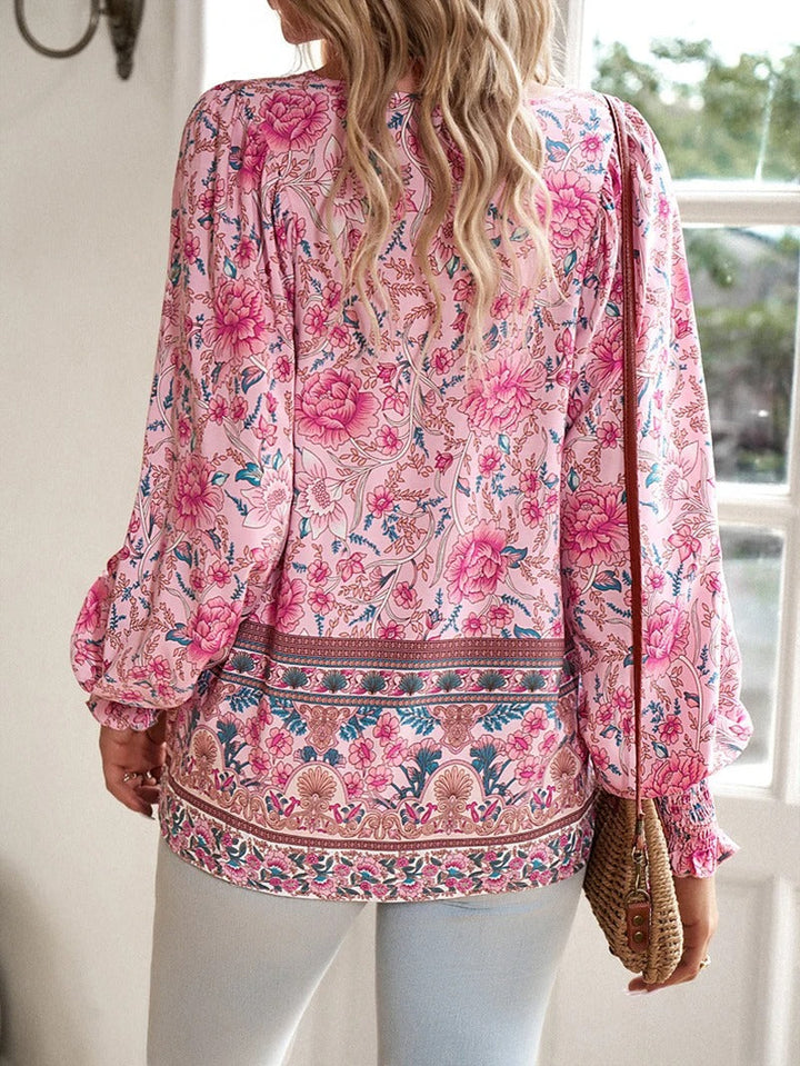 Beverly | Summer Floral Top