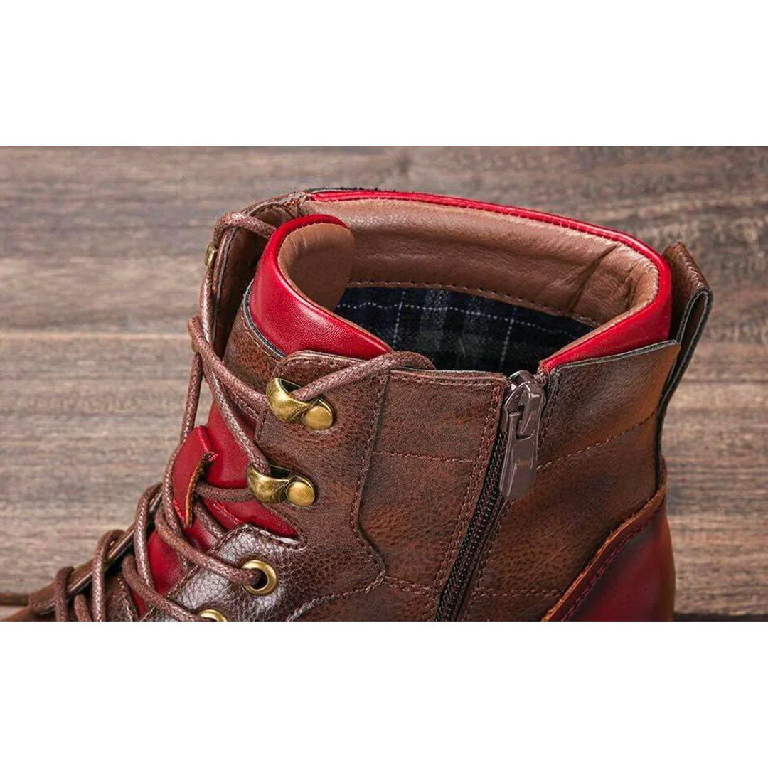 Aidan | Stylish Lace-Up Boots