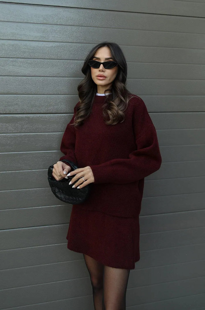 NEVA | 2-piece set (Sweater + Skirt)