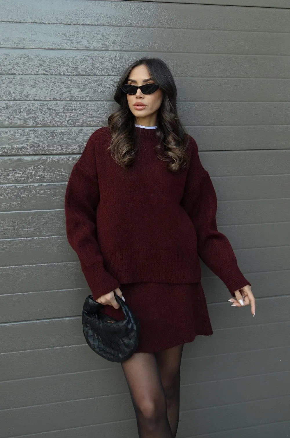 NEVA | 2-piece set (Sweater + Skirt)