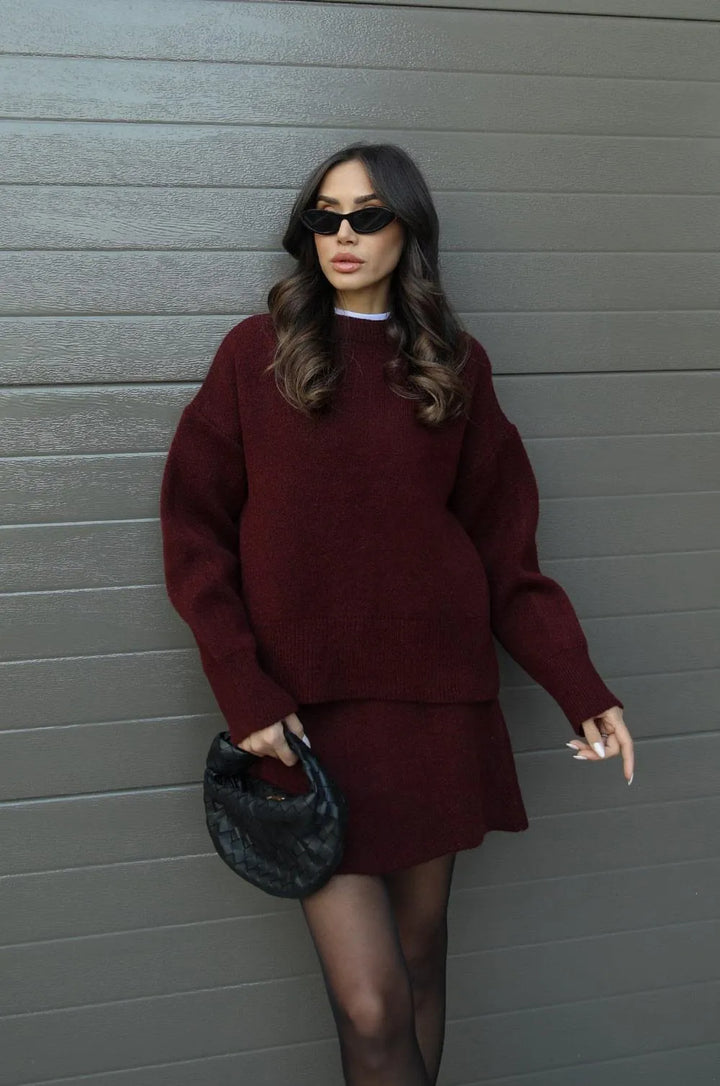 NEVA | 2-piece set (Sweater + Skirt)