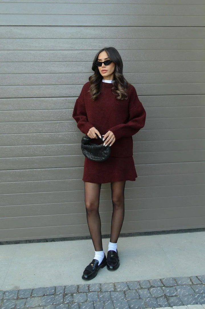 NEVA | 2-piece set (Sweater + Skirt)