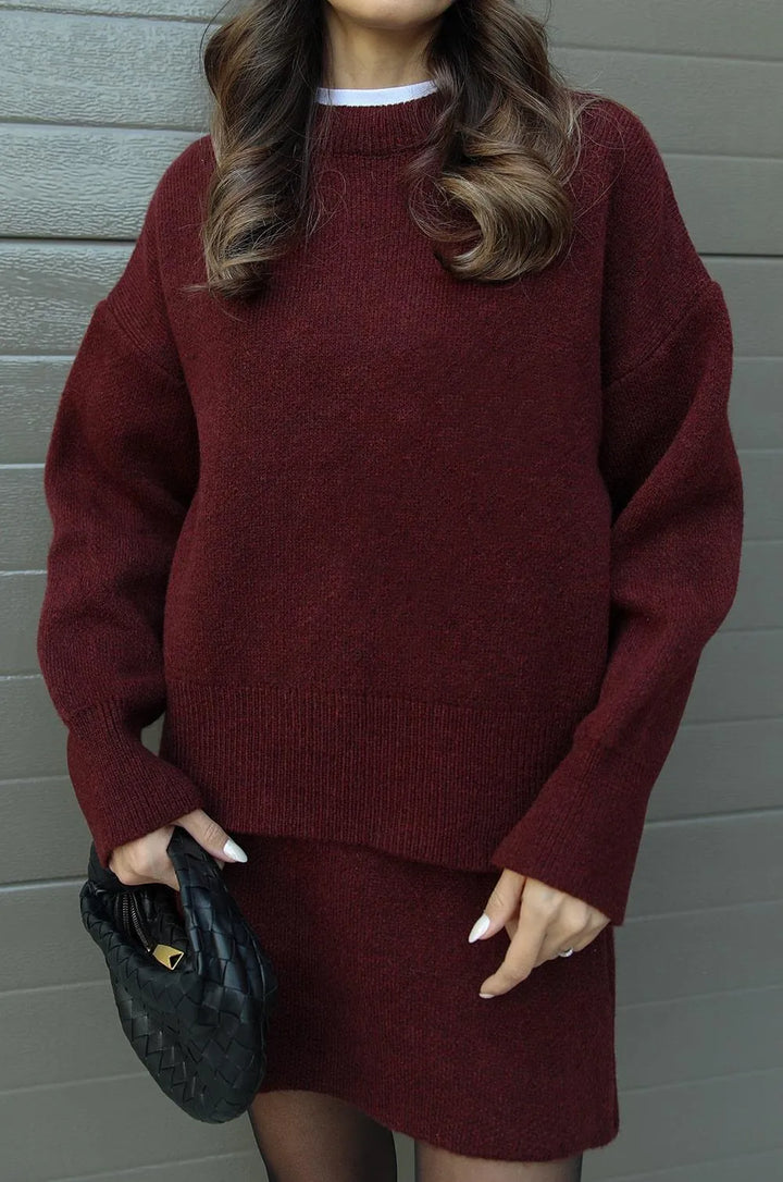 NEVA | 2-piece set (Sweater + Skirt)