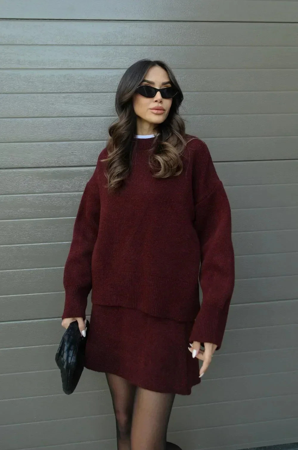 NEVA | 2-piece set (Sweater + Skirt)