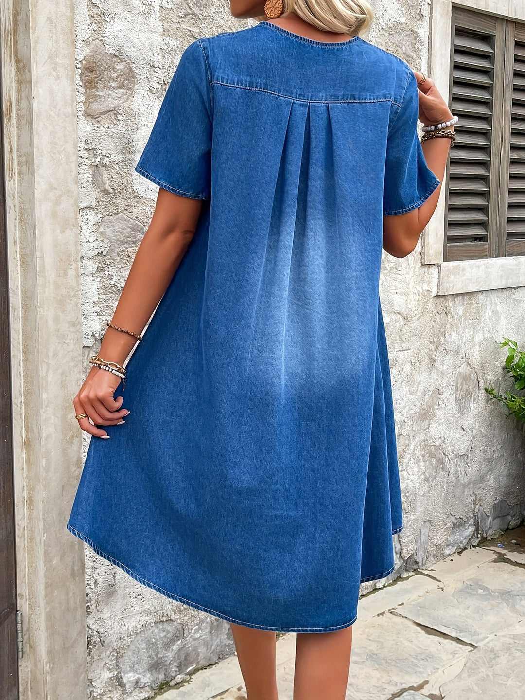Isla | Timeless Denim Summer Dress
