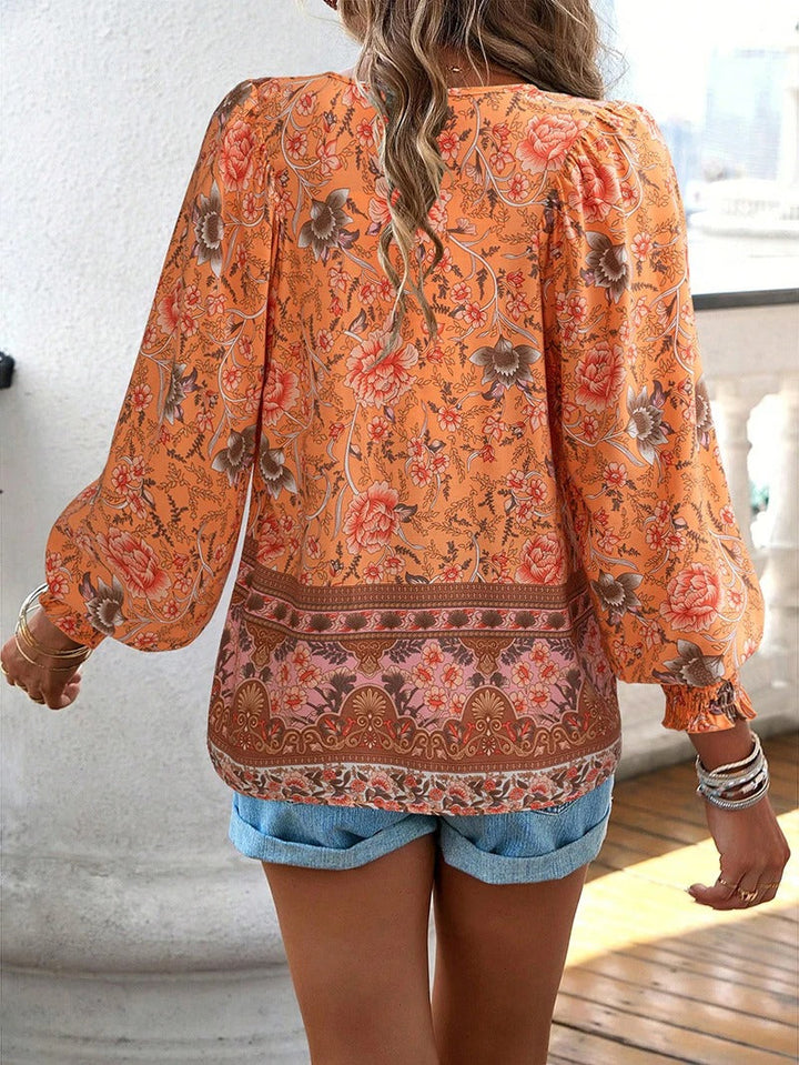 Beverly | Summer Floral Top