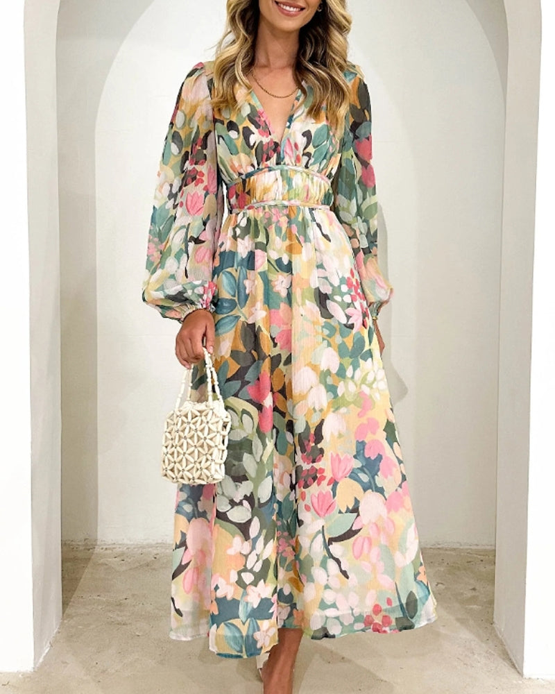 Elvira | Long Boho Chic Dress
