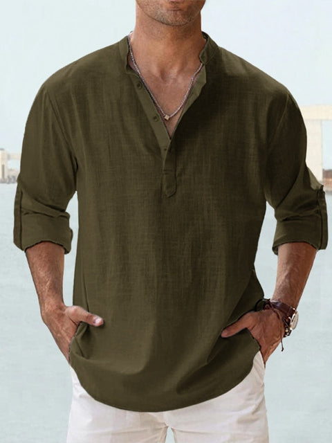 Aiden | Breathable Linen Shirt