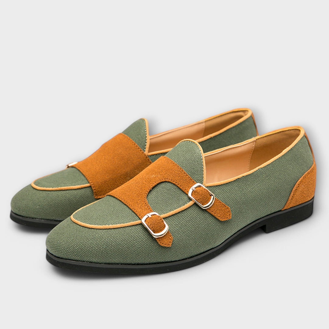 Jonah | Stylish Two-Tone Loafers