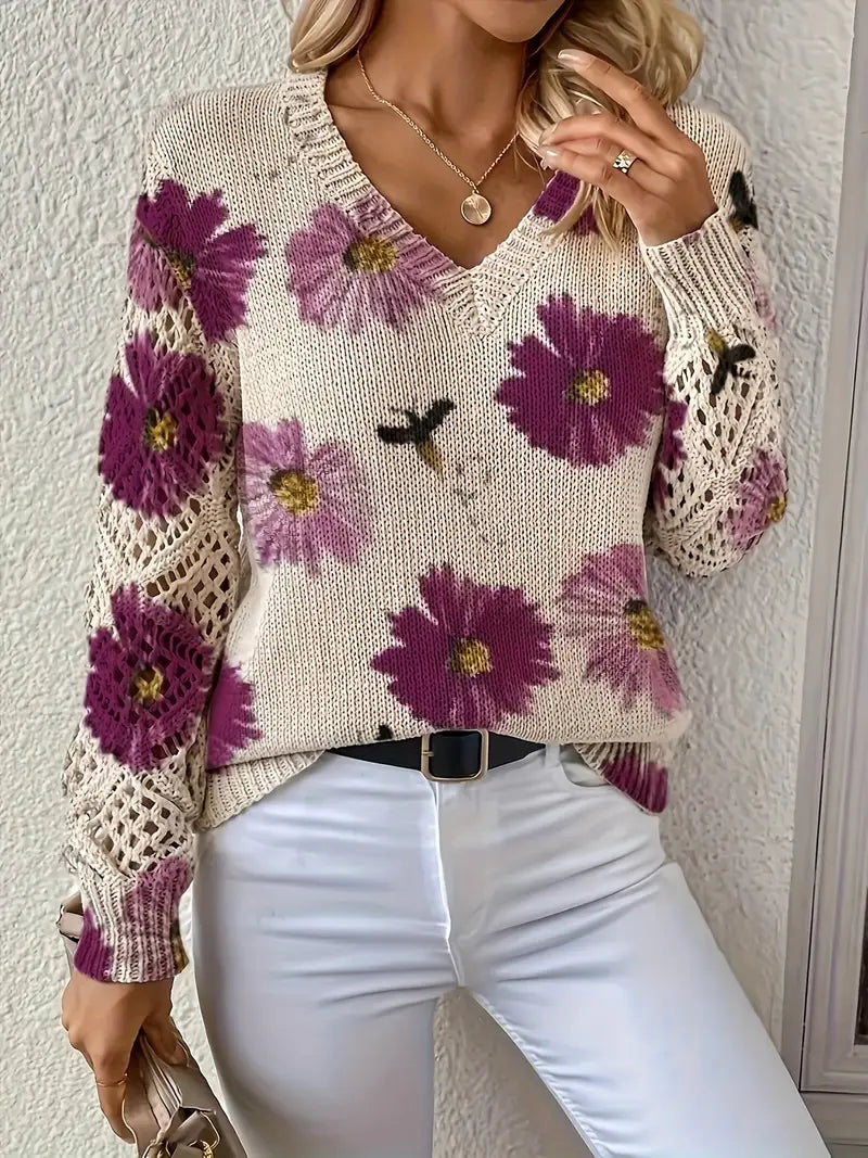 Alexandra | Stylish V-Neck Cardigan