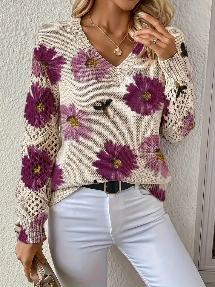 Alexandra | Stylish V-Neck Cardigan