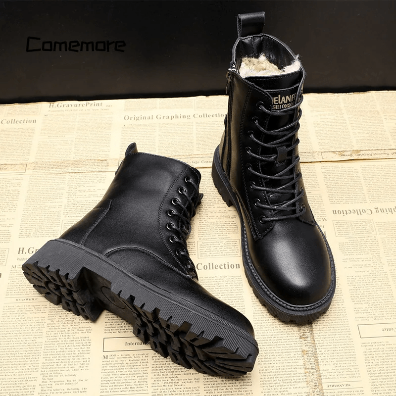 Helena | Lace-up boots with lined interior