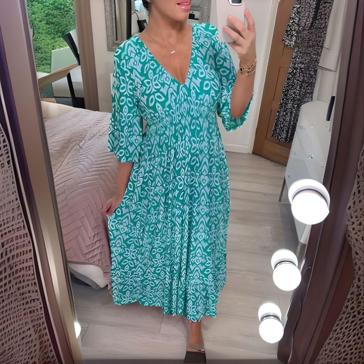 Wendy | Boho Printed Dress