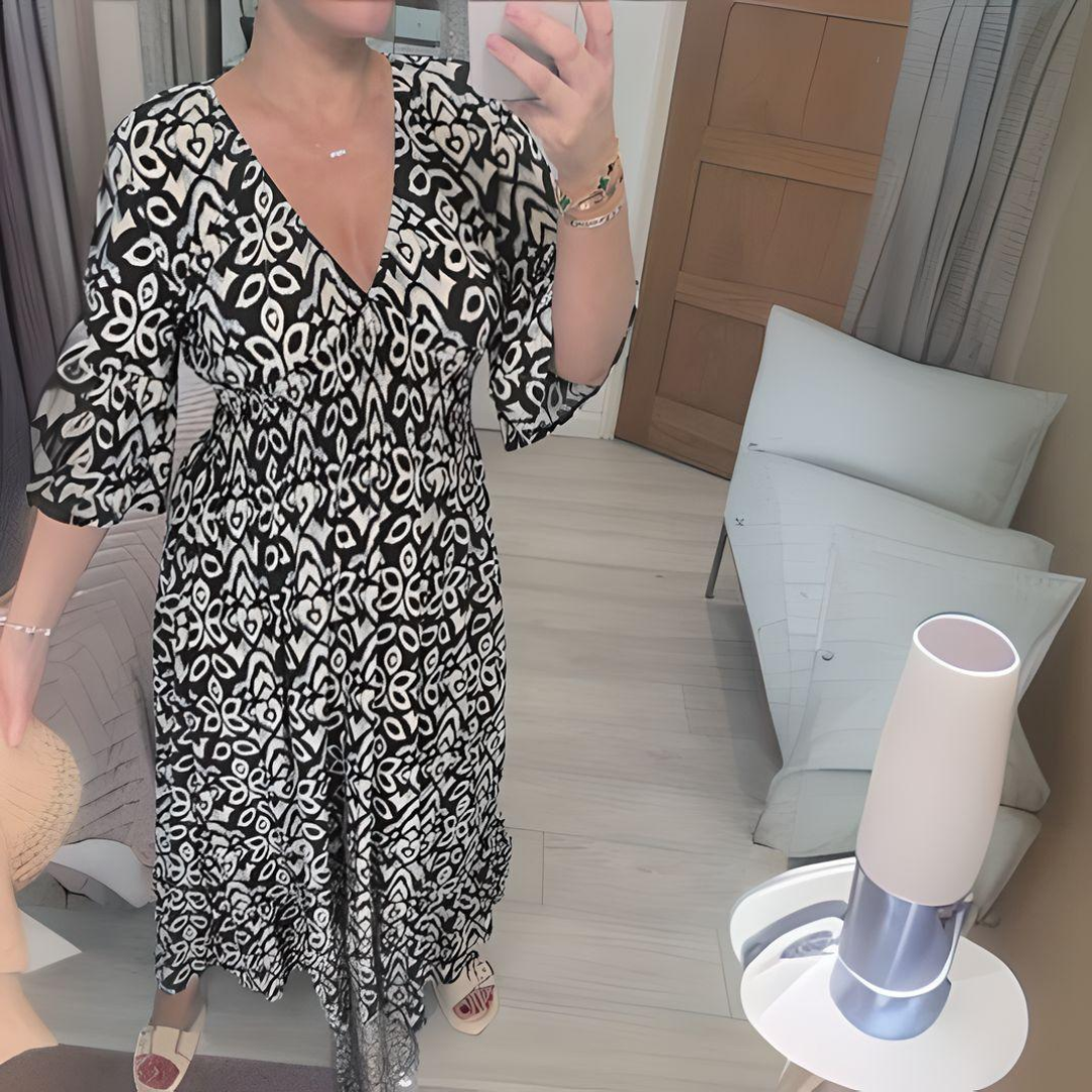 Wendy | Boho Printed Dress