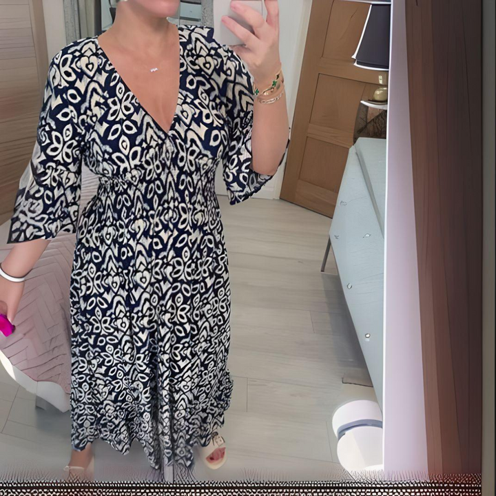 Wendy | Boho Printed Dress