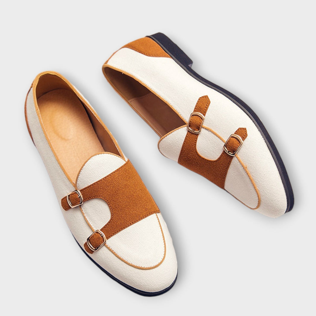 Jonah | Stylish Two-Tone Loafers