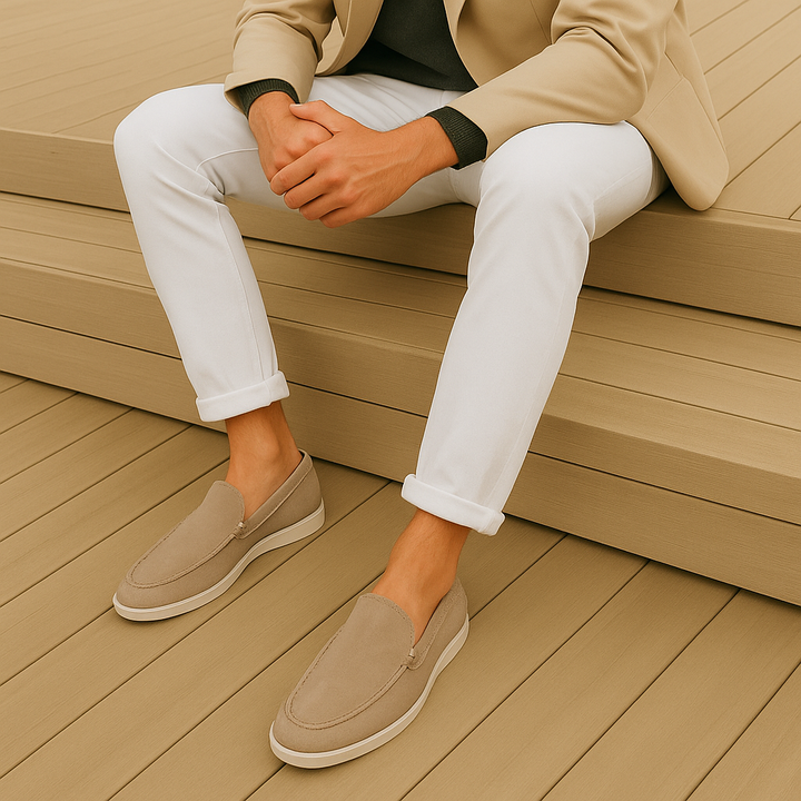 Miles | Elegant suede loafers