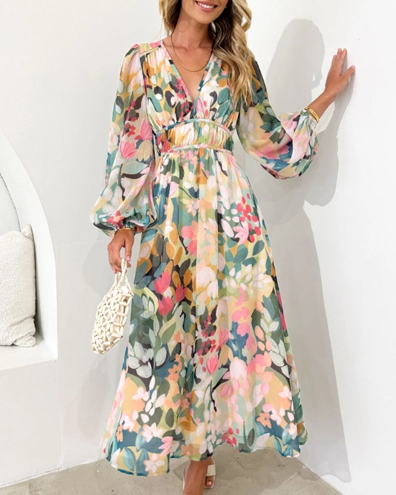 Elvira | Long Boho Chic Dress