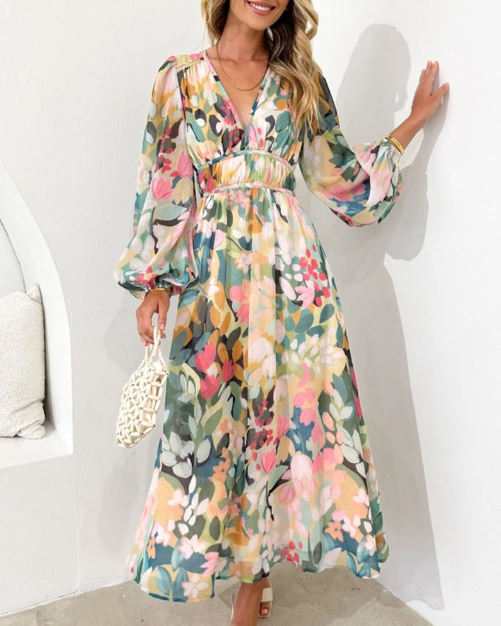 Elvira | Long Boho Chic Dress
