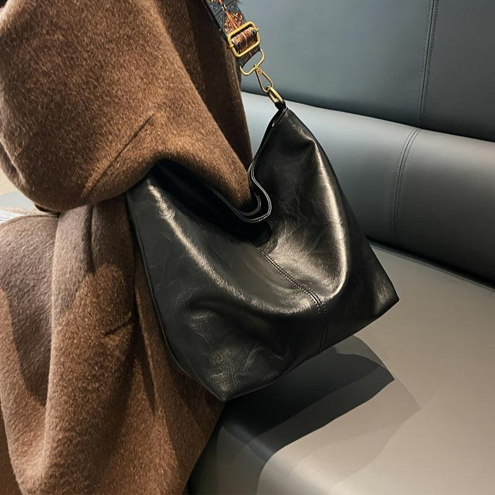 Alora | Vintage PU Leather Crossbody Shoulder Bag